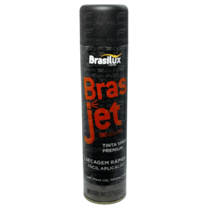 Tinta Spray Preto Fosco Uso Geral 400 ml
