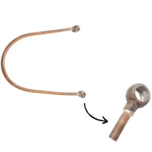 Tubo de Óleo Lubrificante Yanmar B7 2 Furos