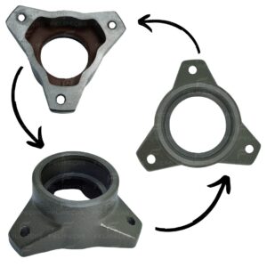 Mancal da Calota Roçadeira Frontal Yanmar TA72