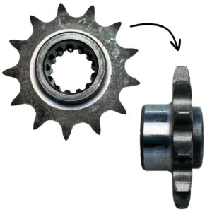 Engrenagem da Caixa Auxiliar 13 Corrente Yanmar TC8 TC10 TC11 TC12 TC14 TC14S