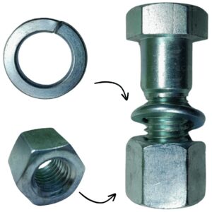 Parafuso 14mm da Roda Tobatta 13Hp 14Hp 16Hp