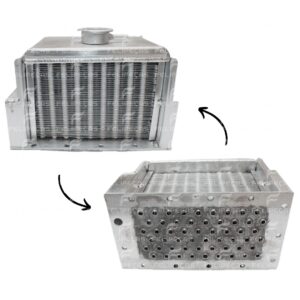 Radiador Yanmar NS11 NS12 NS90 NS95 TC11 TC11S TC12 TC12S TC14 TC14S ( Alumínio )