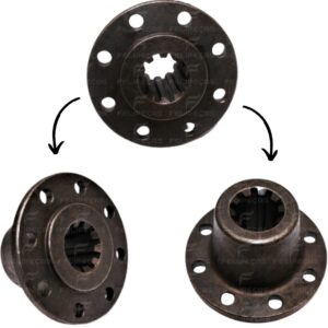Cubo Eixo Transmissão Trator Agrale 4100 (Luva do Cardan)