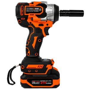 Chave de Impacto 1/2 Bruslhell Com Bateria  21V 4A Torque 600N.m