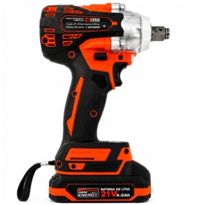 Chave de Impacto 1/2 Bruslhell Com Bateria  21V 4A Torque 350N.m